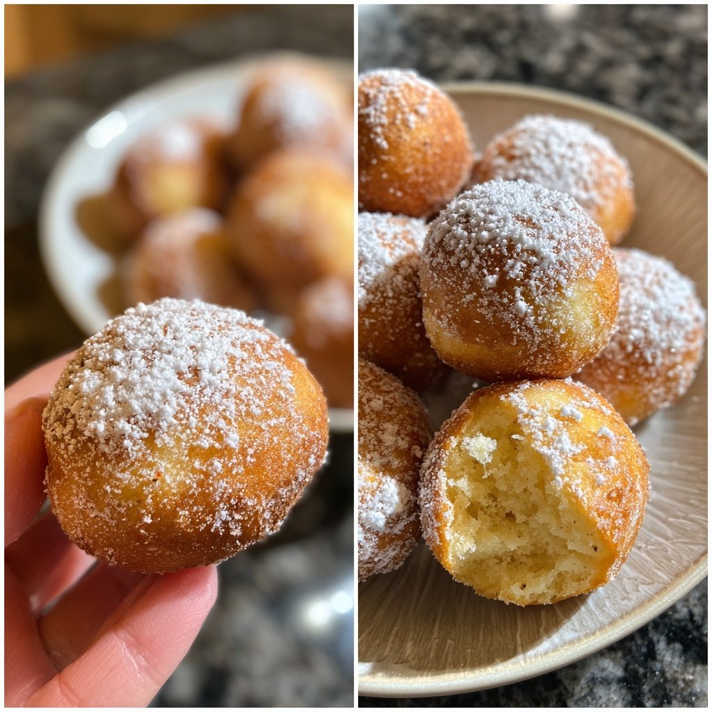 Quarkbällchen ohne Hefe