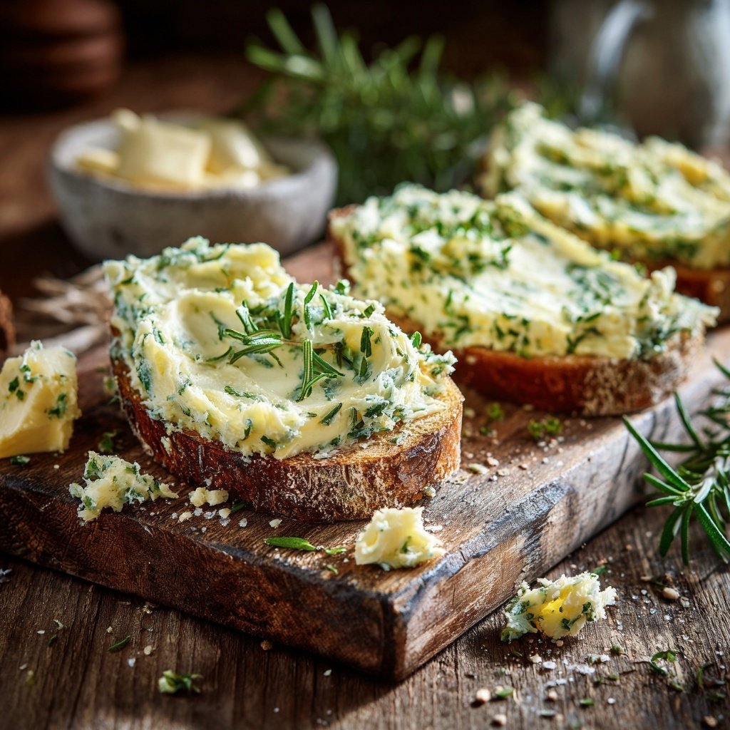 Kräuterbutter Mit Rosmarin Nadeln