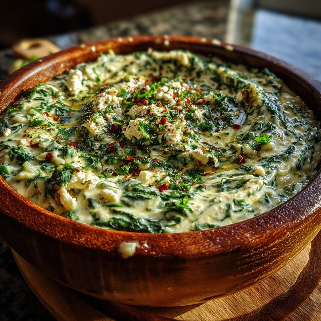 Spinatrisotto mit Ziegenkäse