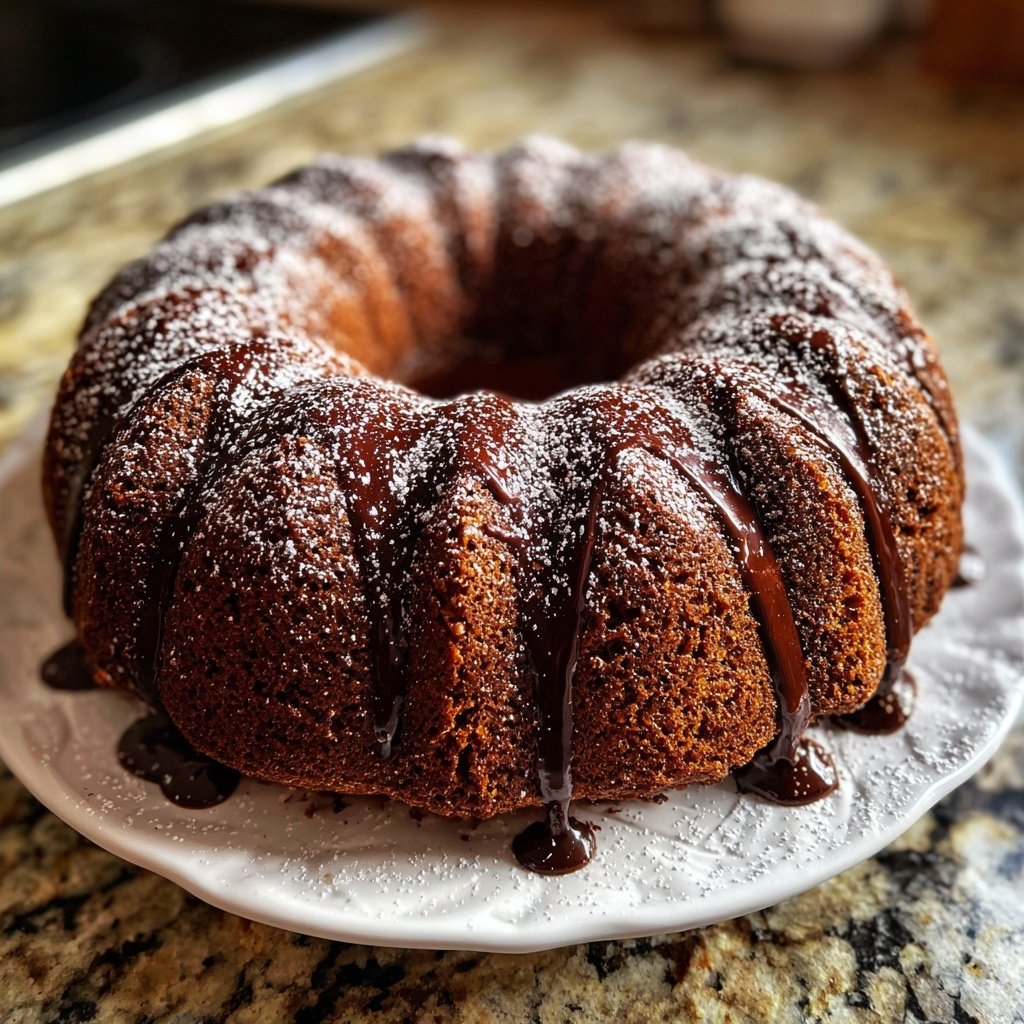 Gesunder Schokoladenkuchen ohne Zucker